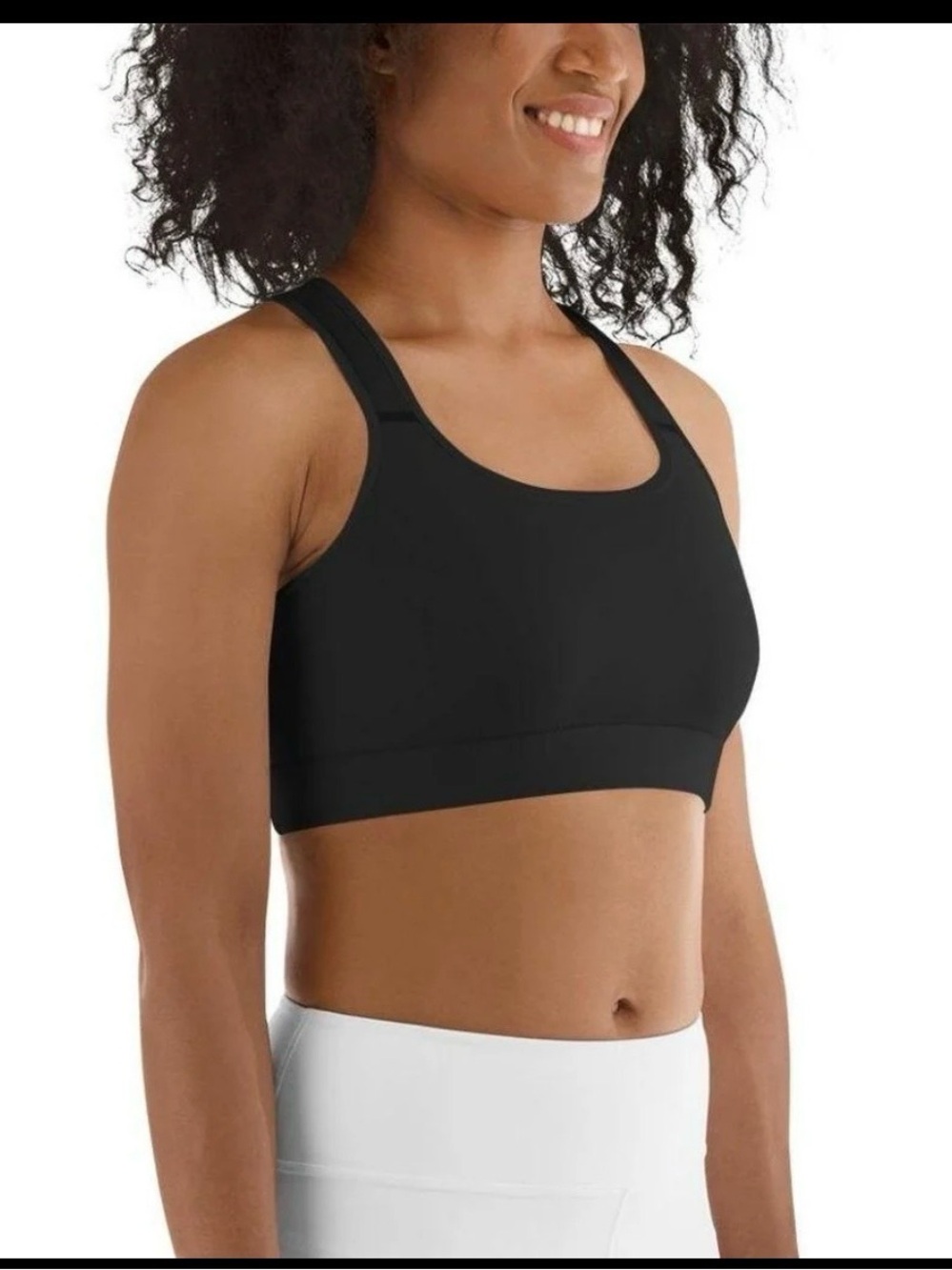 Fierce pulse Black Women's Sports Bra - Comfortable Support M